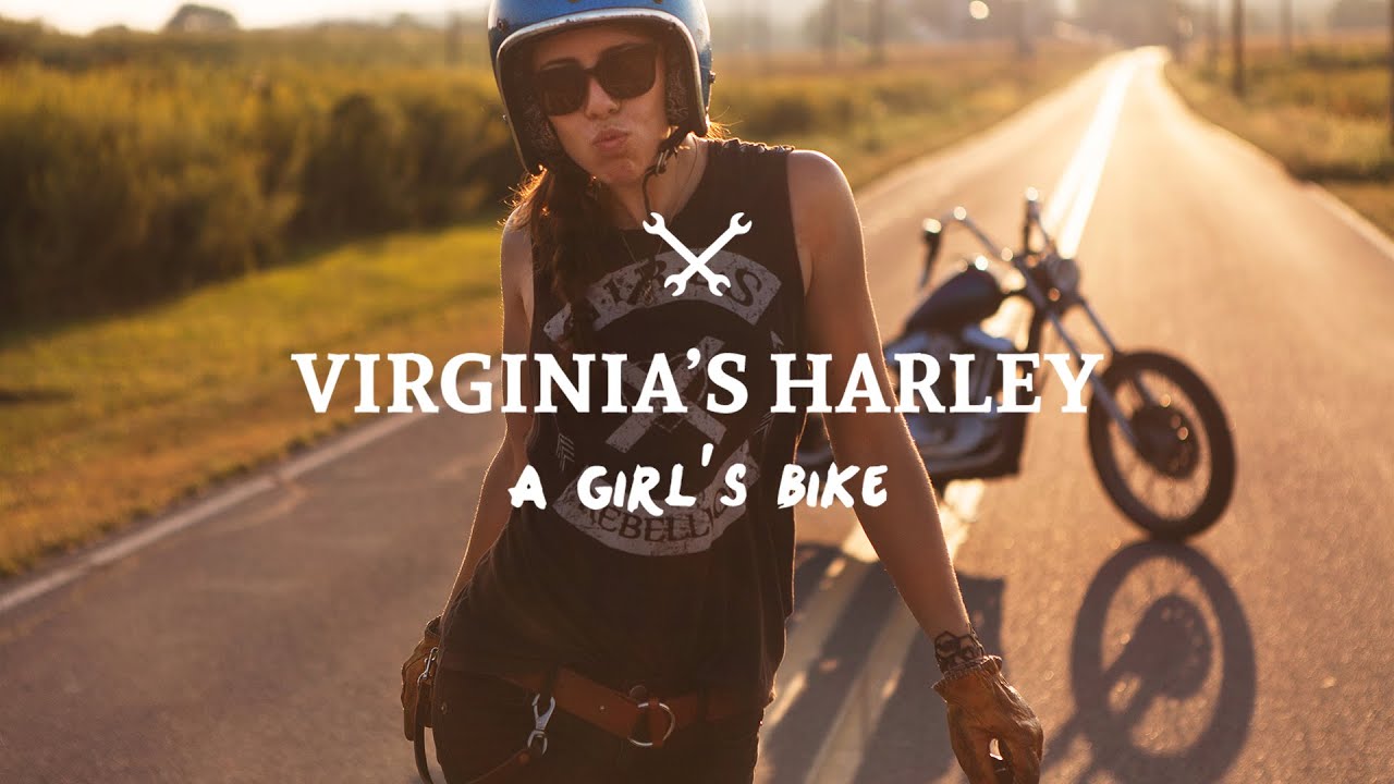 Virginia's Harley: a Girl's Bike