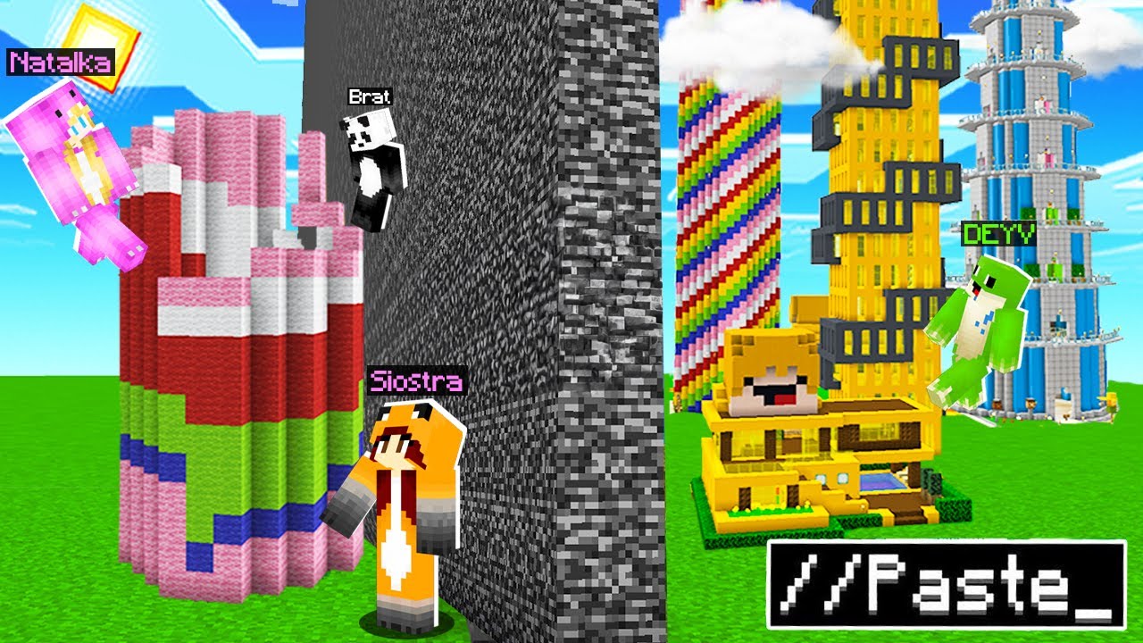 Oszukuję w KONKURSIE BUDOWANIA WOJANOWIC w Minecraft!