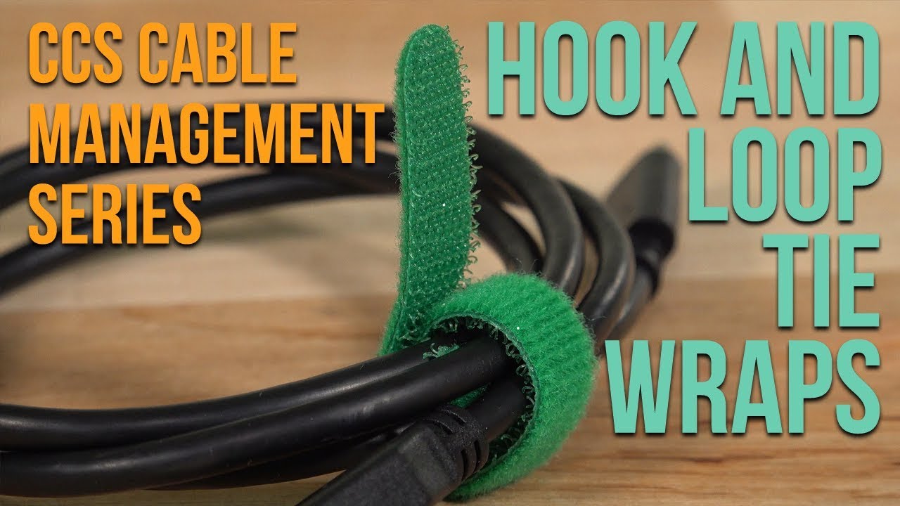 CCS Cable Management Series - Hook and Loop Ties