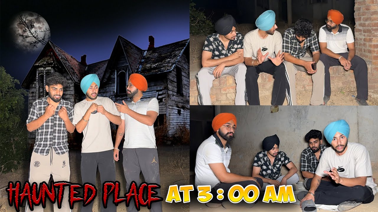 Visiting*HAUNTED* House At Night 3:00AM CHALLENGE - SAB TO AUKHA CHALLENGE😱