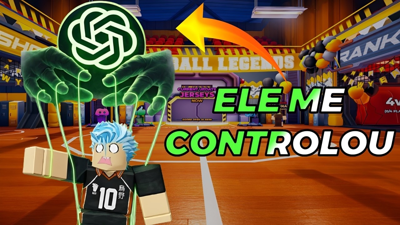 CONFIEI NO CHATGPT E OLHA NO QUE DEU…VOLLEYBALL LEGENDS
