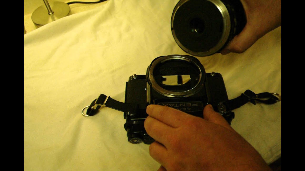How to Mount a Lens on a Pentax 6X7