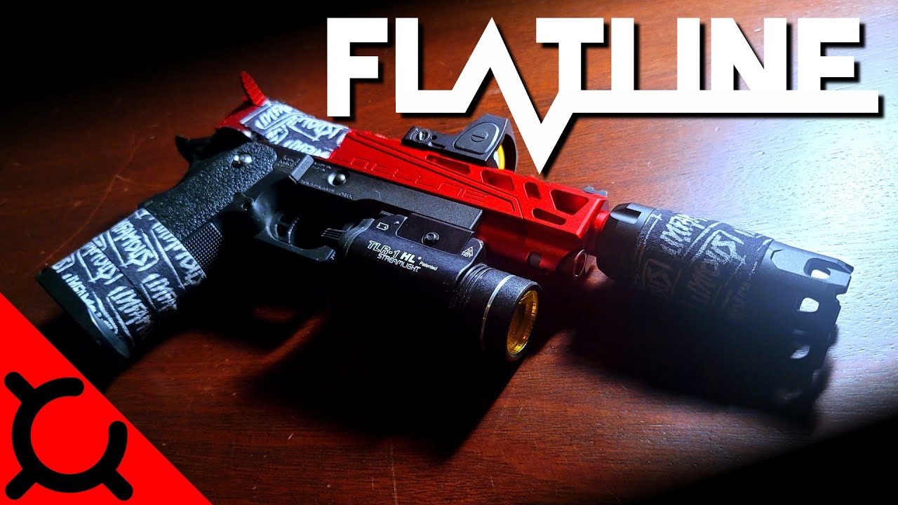 Custom CTM Tac Flatline Hi-Capa SHREDS!! // Airsoft Arena