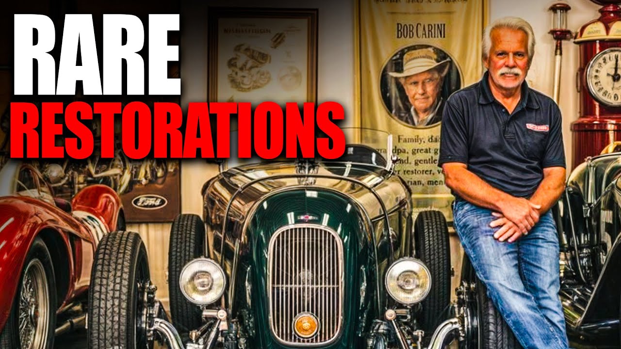 Inside Look at Wayne Carini's Extremely Rare Restoration Masterpieces