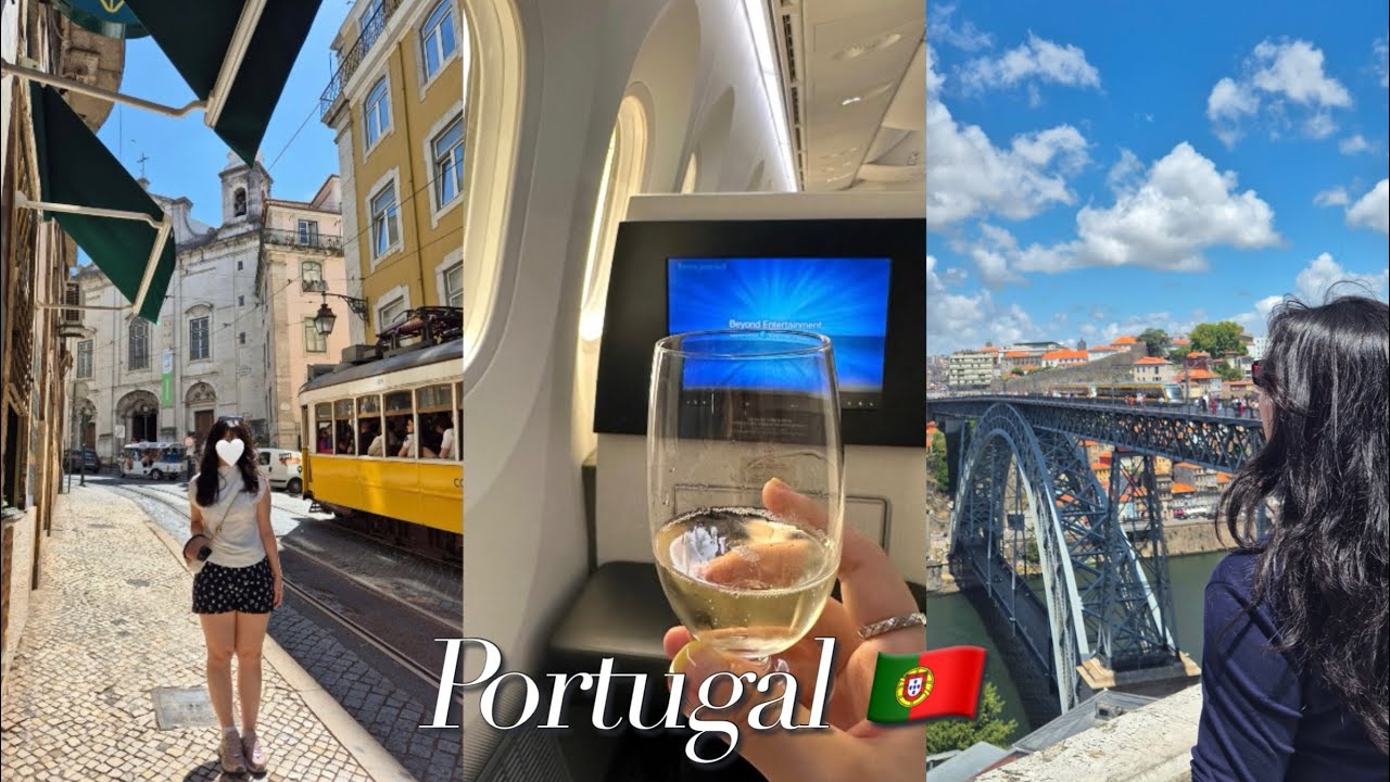 🇵🇹 포르투갈 여행 브이로그 | 대한항공 프레스티지석 16시간 탑승기 | 리스본 원조 에그타르트 맛집 | 포르투 신상 5성급 호텔 정보도 낋여옴...🤍