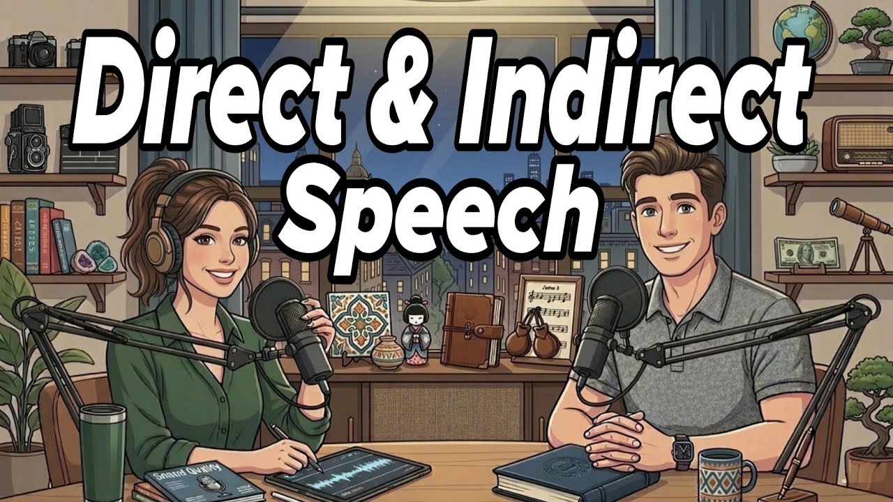 Learn Direct & Indirect Speech Easily | English Grammar for Beginners