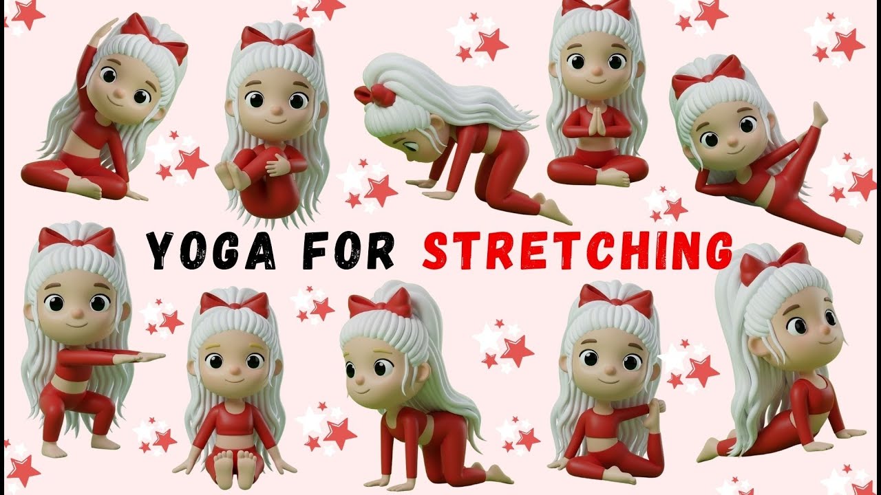 Kids Stretching Routine | Simple Flexibility Stretches for Children | Yoga With Alla
