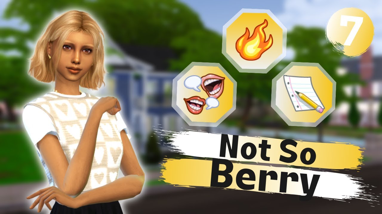 💛 Family Reunion and Final Exams | Sims 4 Not So Berry | Yellow Gen Ep 7 💛