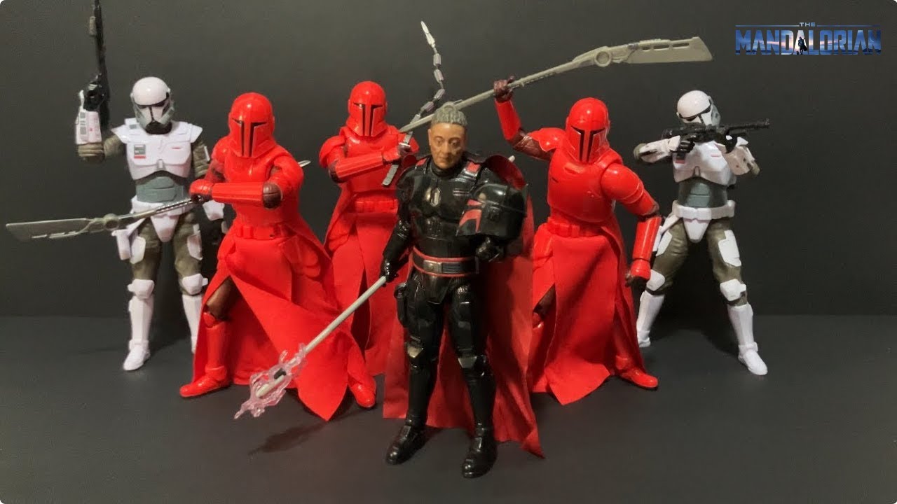 Star Wars Black Series Moff Gideon and Troops Review