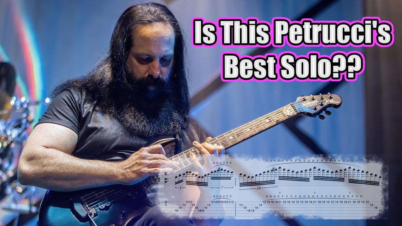 What Makes This The GREATEST Prog Metal Solo of Ever!  (Under A Glass Moon Lesson)