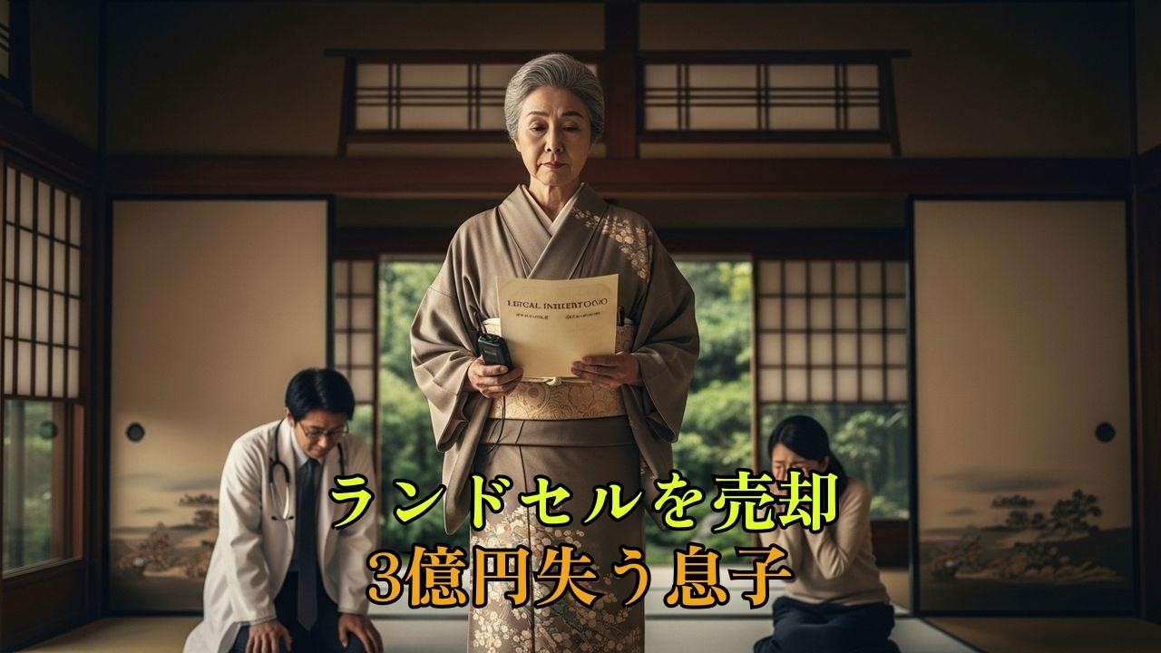 「安物」と嘲笑う医者の息子。私の3億円の正体を知り絶叫…全てを寄付し絶縁した母の決断