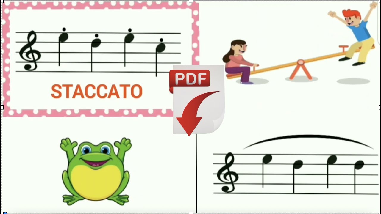 #TEORİ5 STACCATO ve LEGATO Hikayelerle Nota ve Teori Öğrenme #shortvideo #easypiano