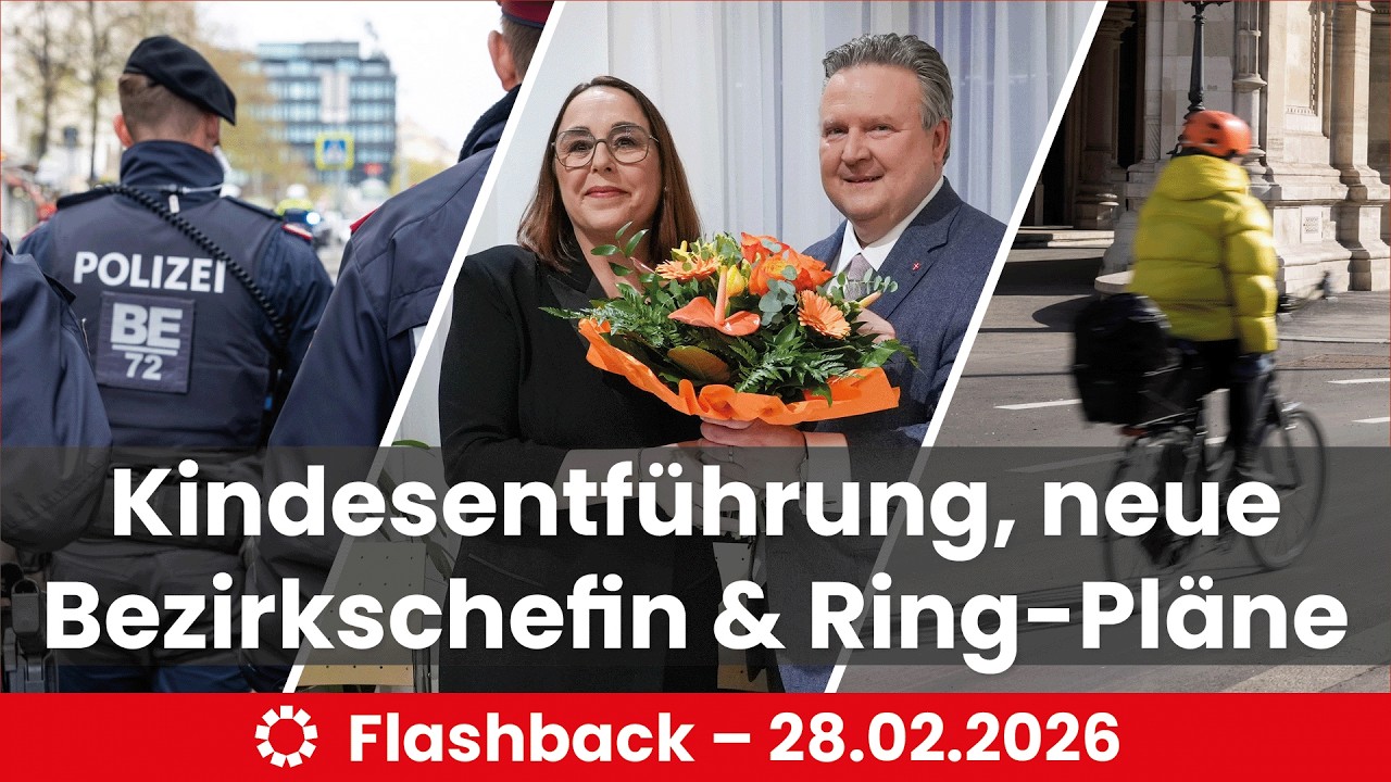 Kindesentführung am Schulweg, Mehr Platz für Radfahrer & Neue Bezirksspitze im Sechsten