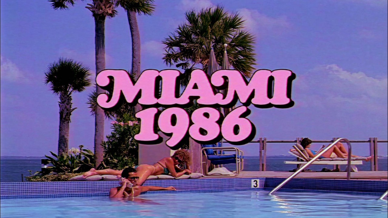 BACK TO MIAMI 1986 // 80s Vaporwave VHS Nostalgia Mix