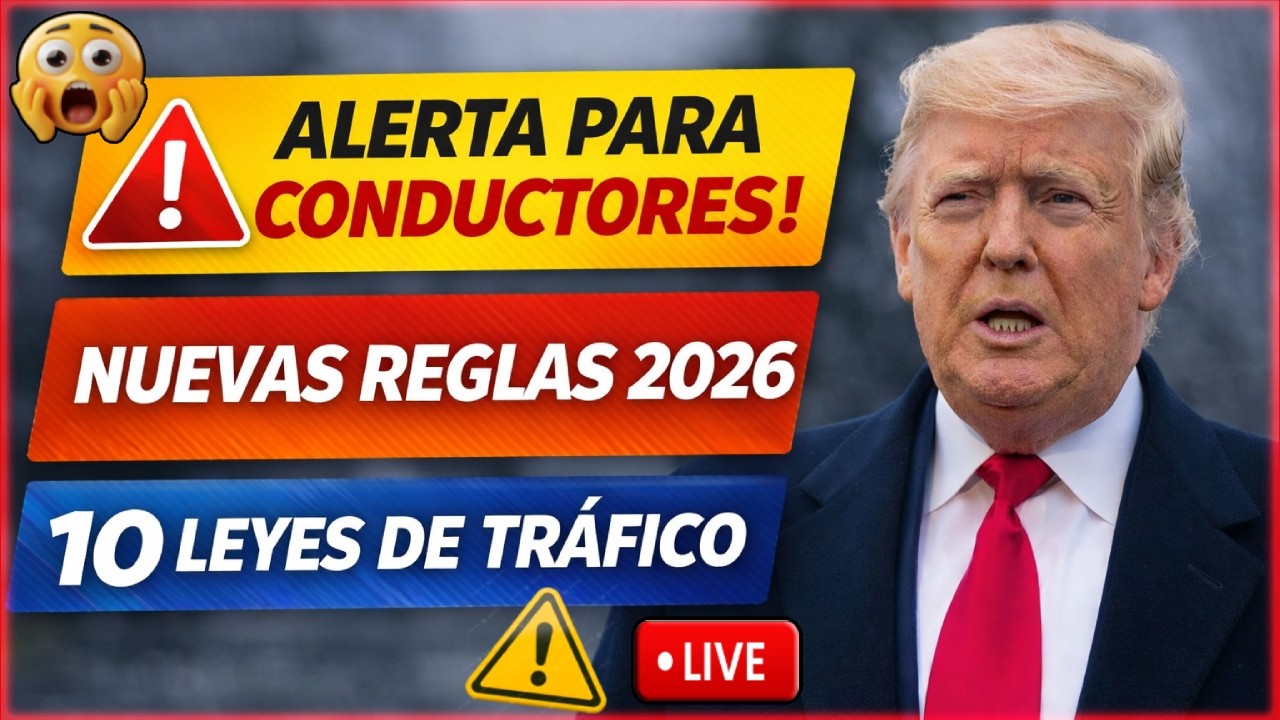 10 leyes de tránsito cambiaron en 2026 — 4 nuevas reglas que todo conductor debe cumplir