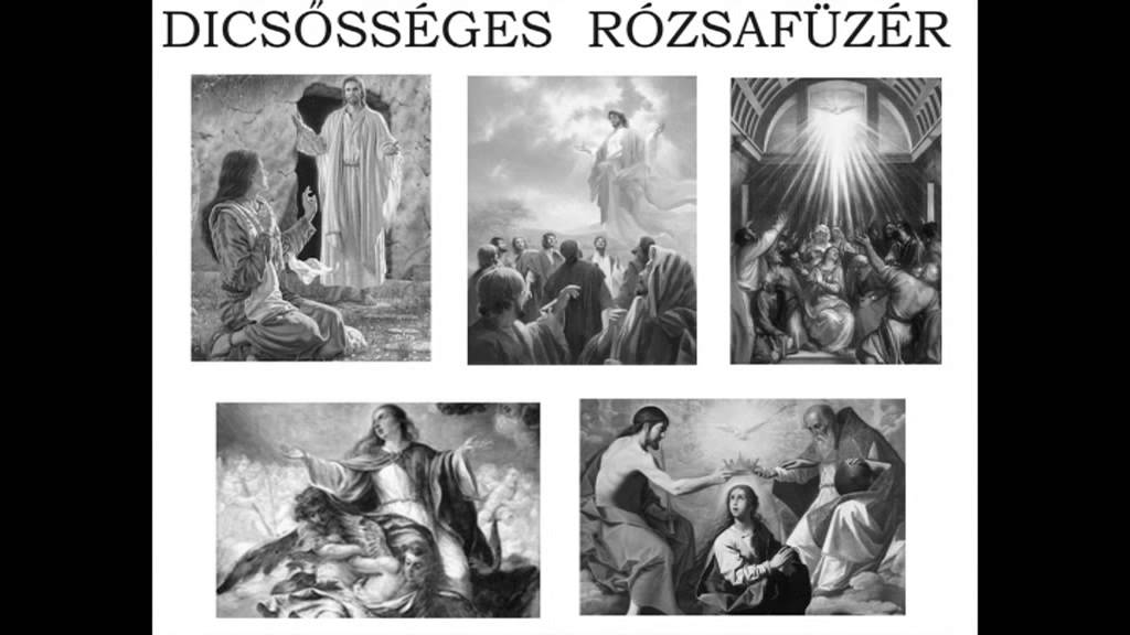 Dicsőséges Rózsafűzér - Imádság