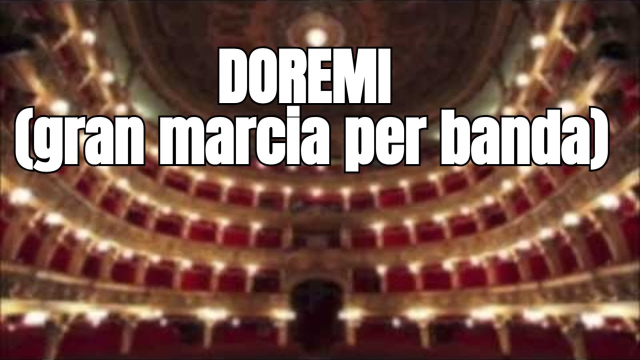 DOREMI gran marcia Sinfonica per banda musicale ADRIANO PATERA