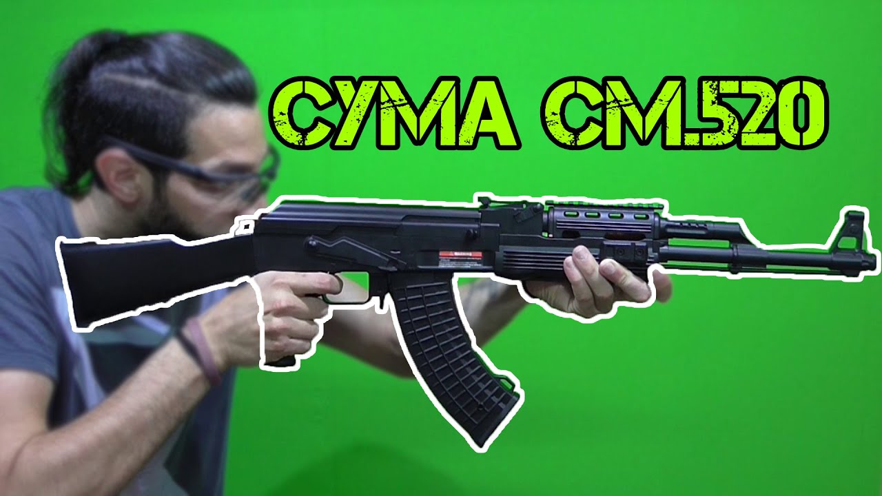 FULL REVIEW-UNBOXING| Cyma CM.520 |"AK to start AIRSOFT"
