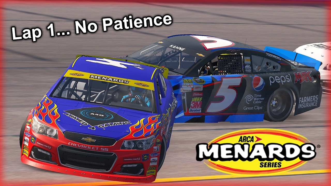 It Was Lap 1... No Patience.