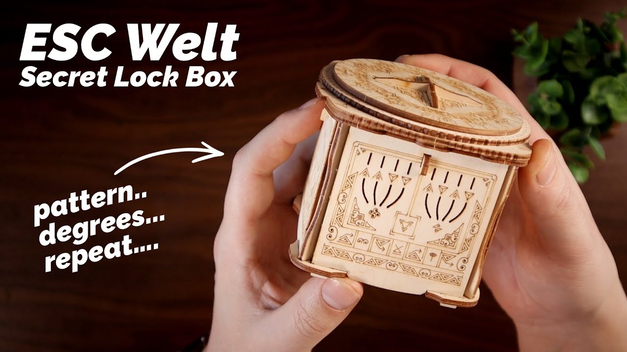 Secret Lock Box Puzzle | Esc Welt. Match Symbols to solve