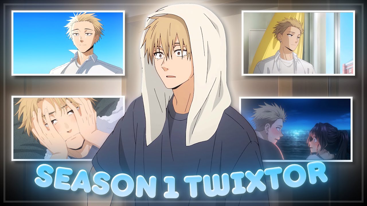 Rintaro Tsumugi | The Fragrant Flower Blooms With Dignity | Season 1 | 4K Twixtor | Editing Clips