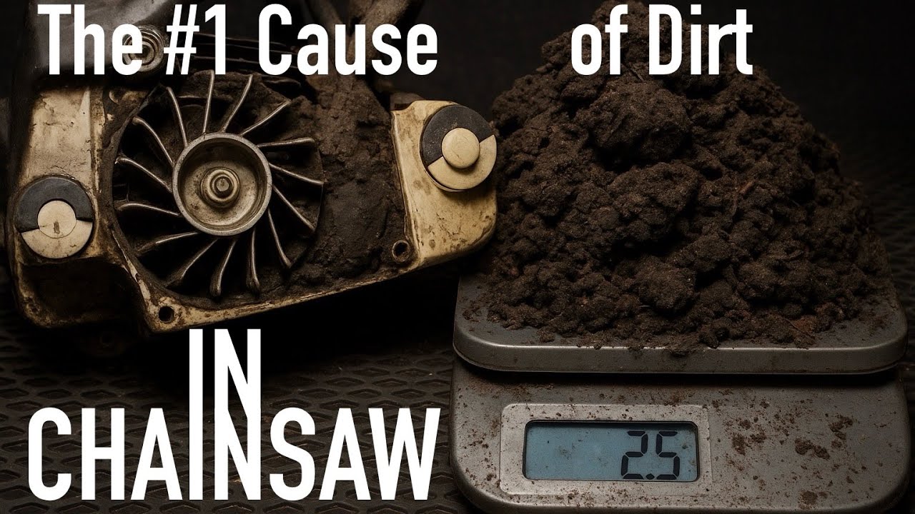 The Real Reason Chainsaws Fill Up with Dirt