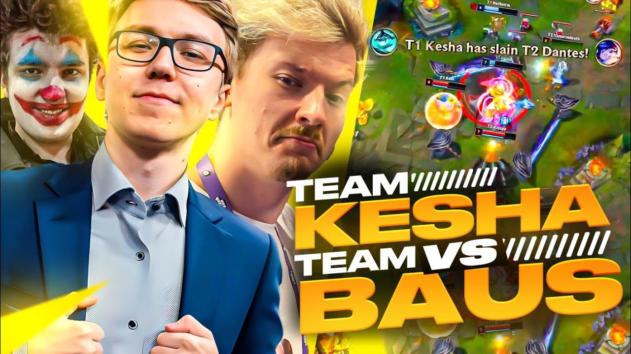 TEAM BAUS VS TEAM KESHA - DRUTTUT TOURNAMENT SCRMS GAME 1 - CAEDREL