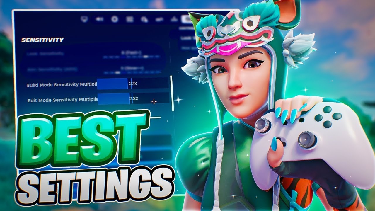 BEST Controller Settings & Sensitivity For Fortnite Chapter 7! (XBOX/PS4/PS5/PC)