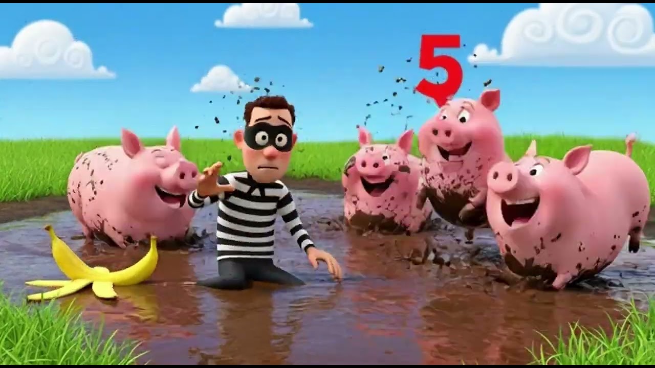 Thief in Old MacDonald’s Farm 😱 | Kids Story Song & Farm Rescue