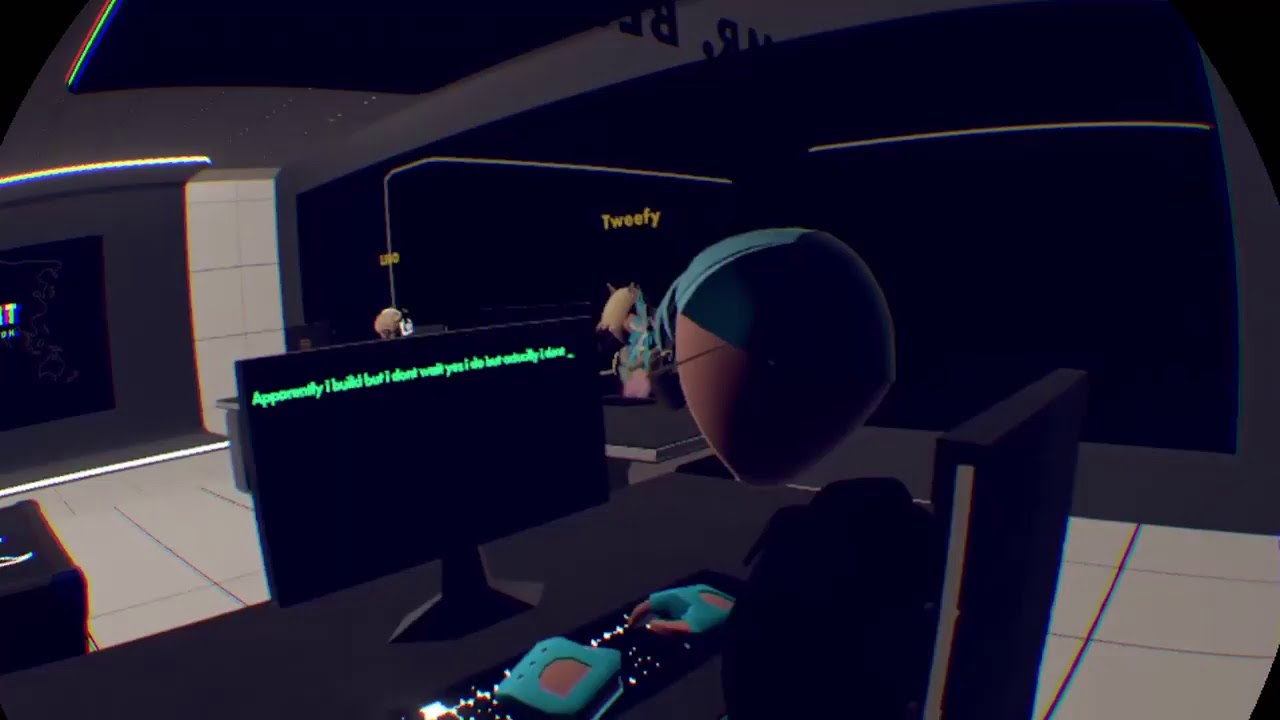 Me playing rec room with ted after 3months horro play