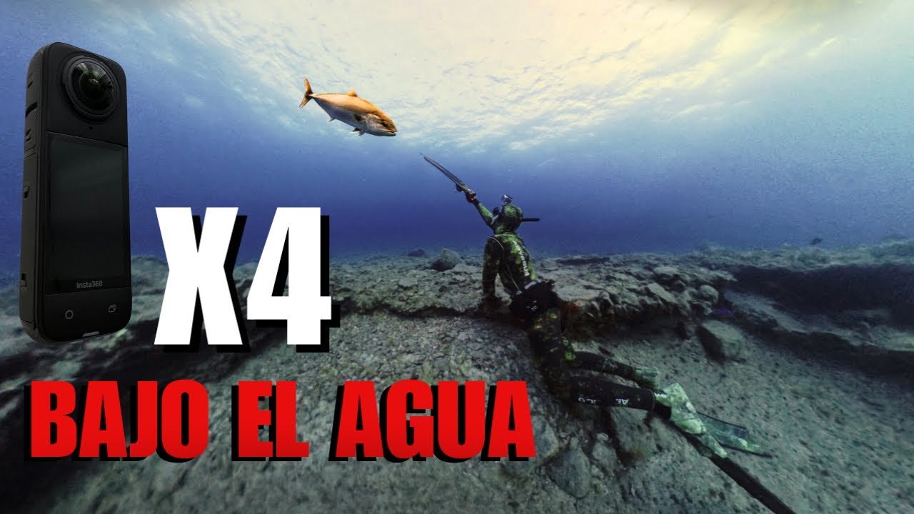 La insta360 X4 Es Una Locura Bajo El Agua 🤯