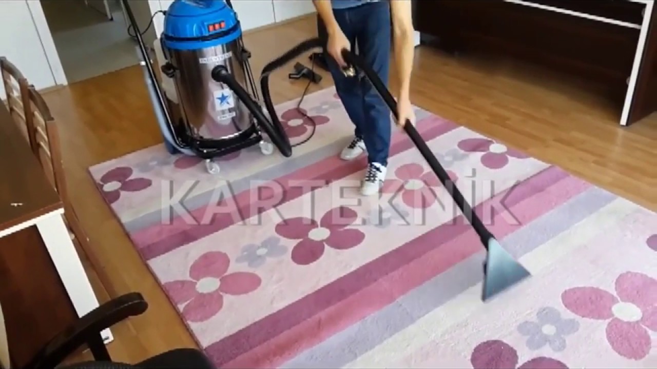 Karteknik | Cleanvac EWD 753 4 Motorlu Halı ve Koltuk Yıkama Makinası