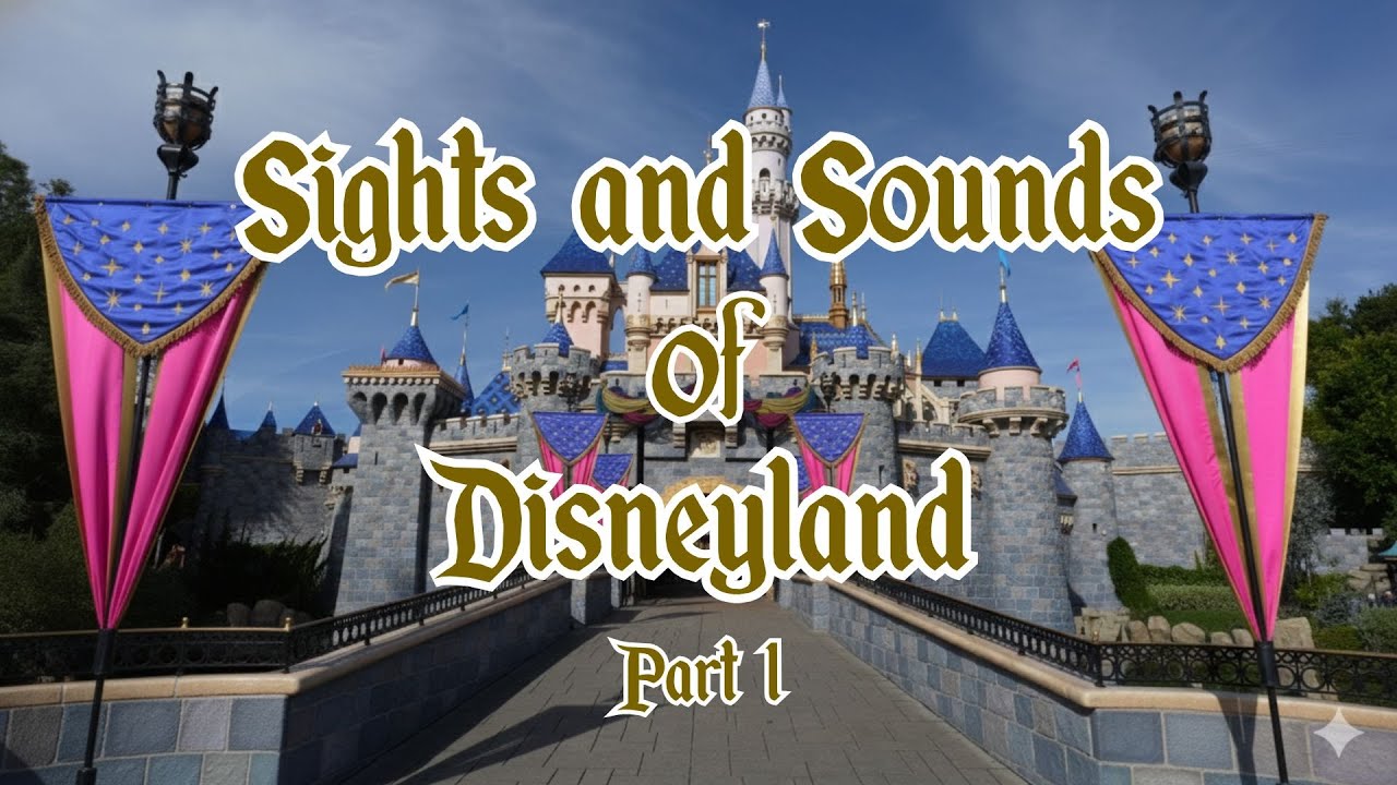 Disneyland  Sights and Sounds Part 1 - January 25th, 2026