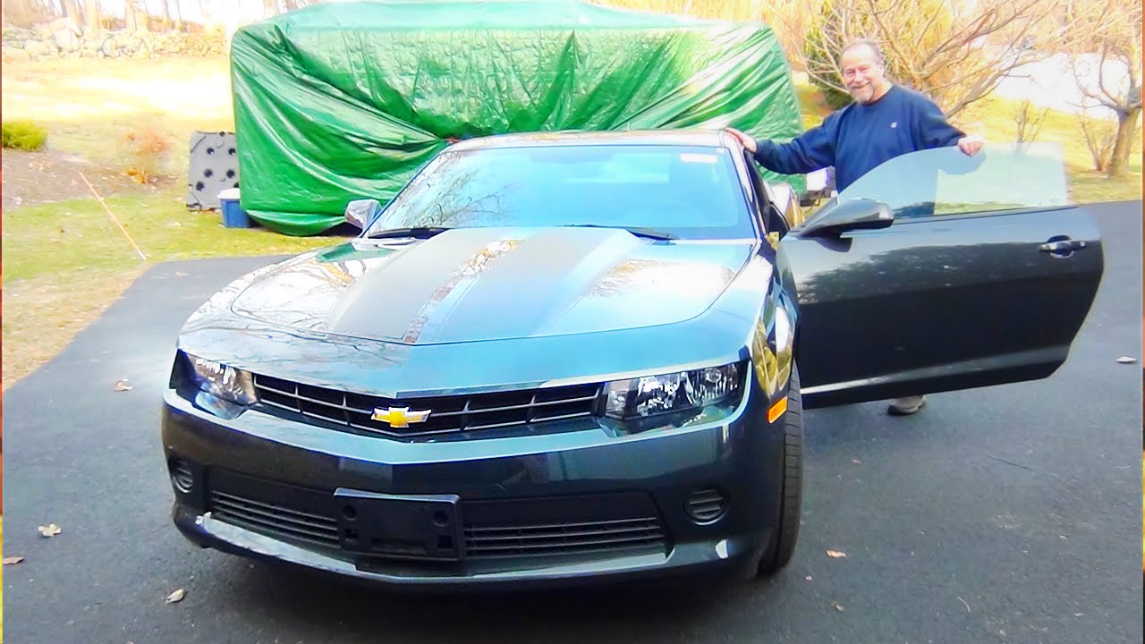 Son Surprises Dad with his Dream Car for 60th Birthday! 2015 Camaro 2LS!