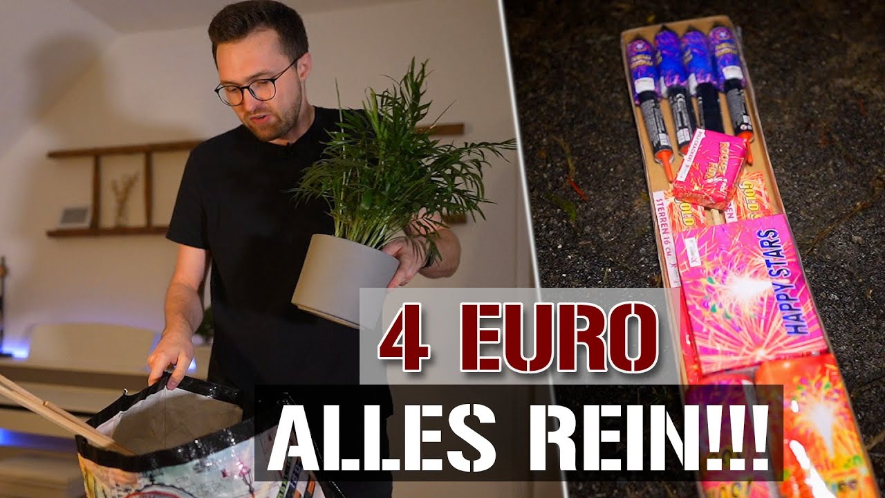 KOMPLETTES FEUERWERK-SORTIMENT f&uuml;r 4 EURO!? | Hitmix von Rubro