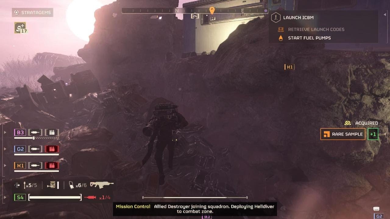 Helldivers 2 difficulty 7 with randoms