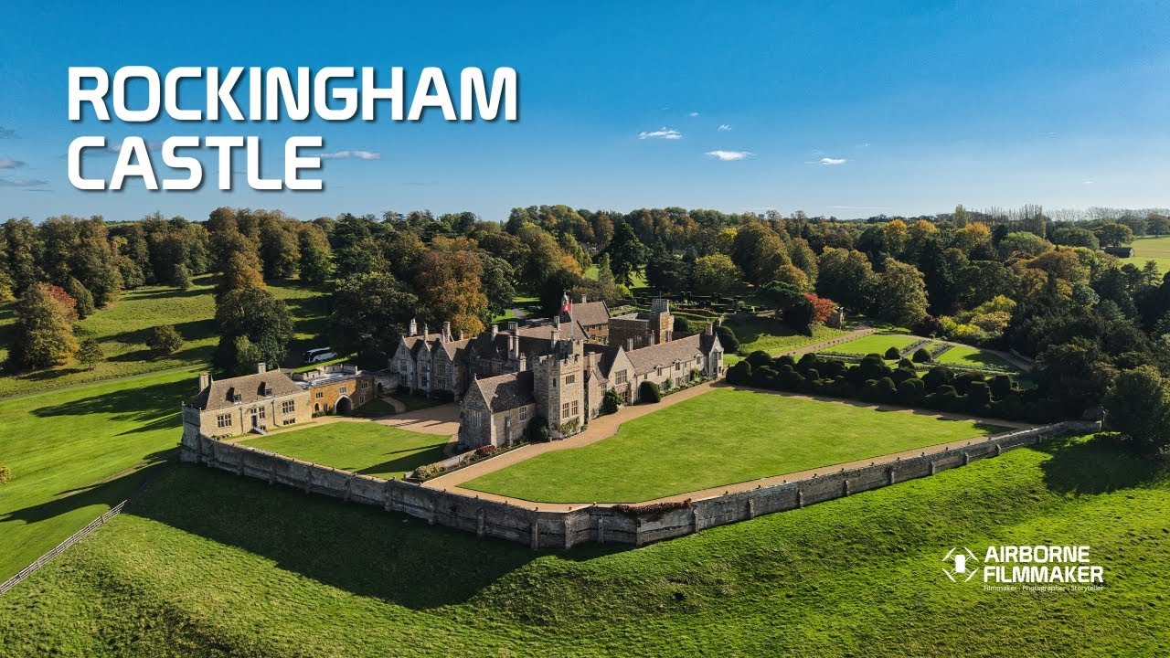 Rockingham Castle – A Majestic Journey Through Time | Cinematic Drone Film