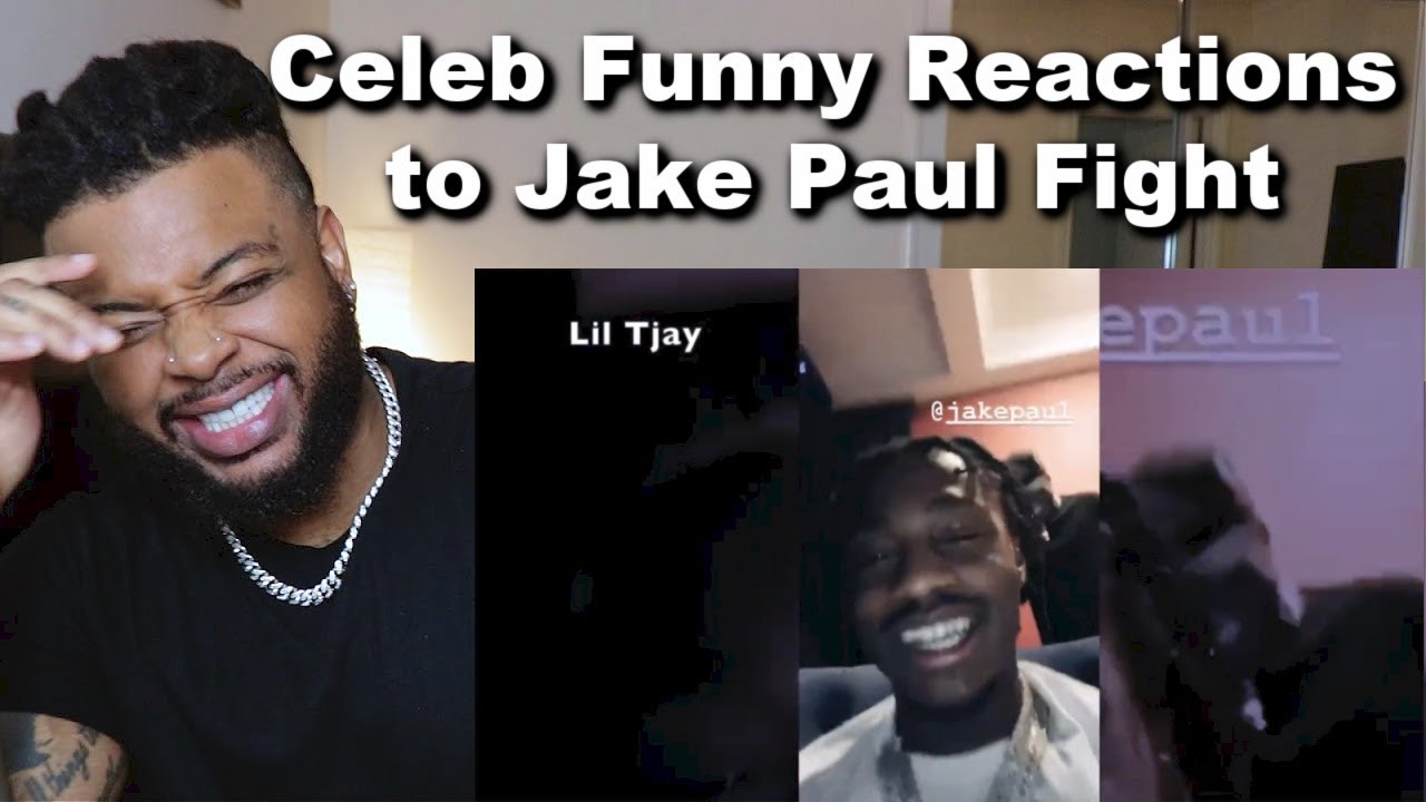 Celebrities React to Jake Paul Knocking Out Nate Robinson | Reaction