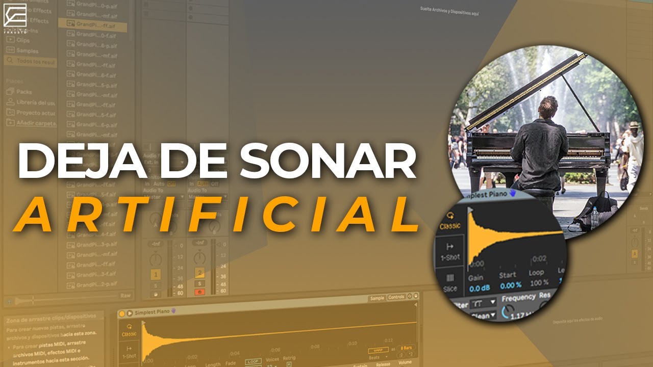 ¡Obtén sonidos mas NATURALES y REALES! (Ableton Lite) // Midi Effects: Note length y velocity