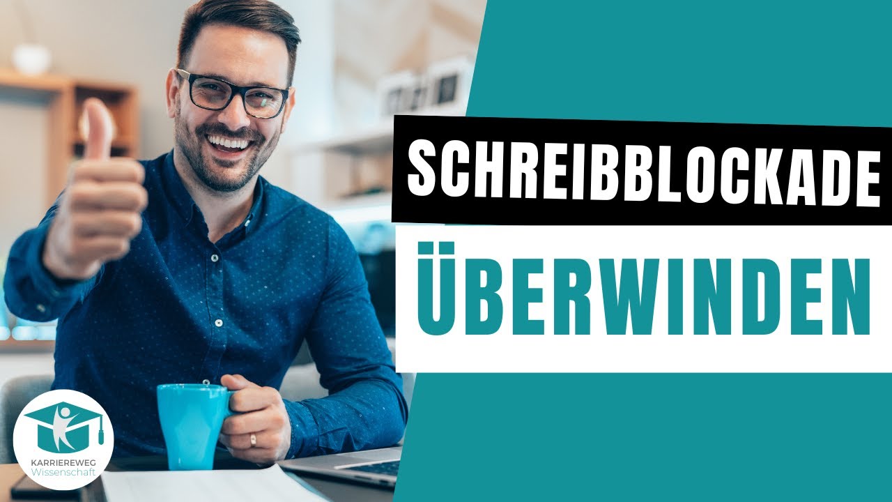 Schreibblockaden &uuml;berwinden & Thesis / Doktorarbeit schneller schreiben! 🤓🎓 (5 Tipps vom Professor)