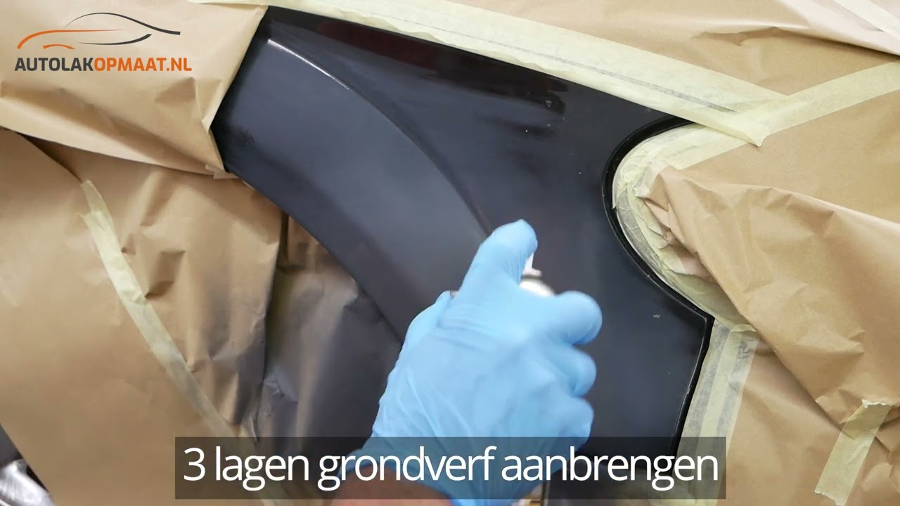 Zelf een kras in autolak herstellen met de spotrepair set | AutolakOpMaat.nl