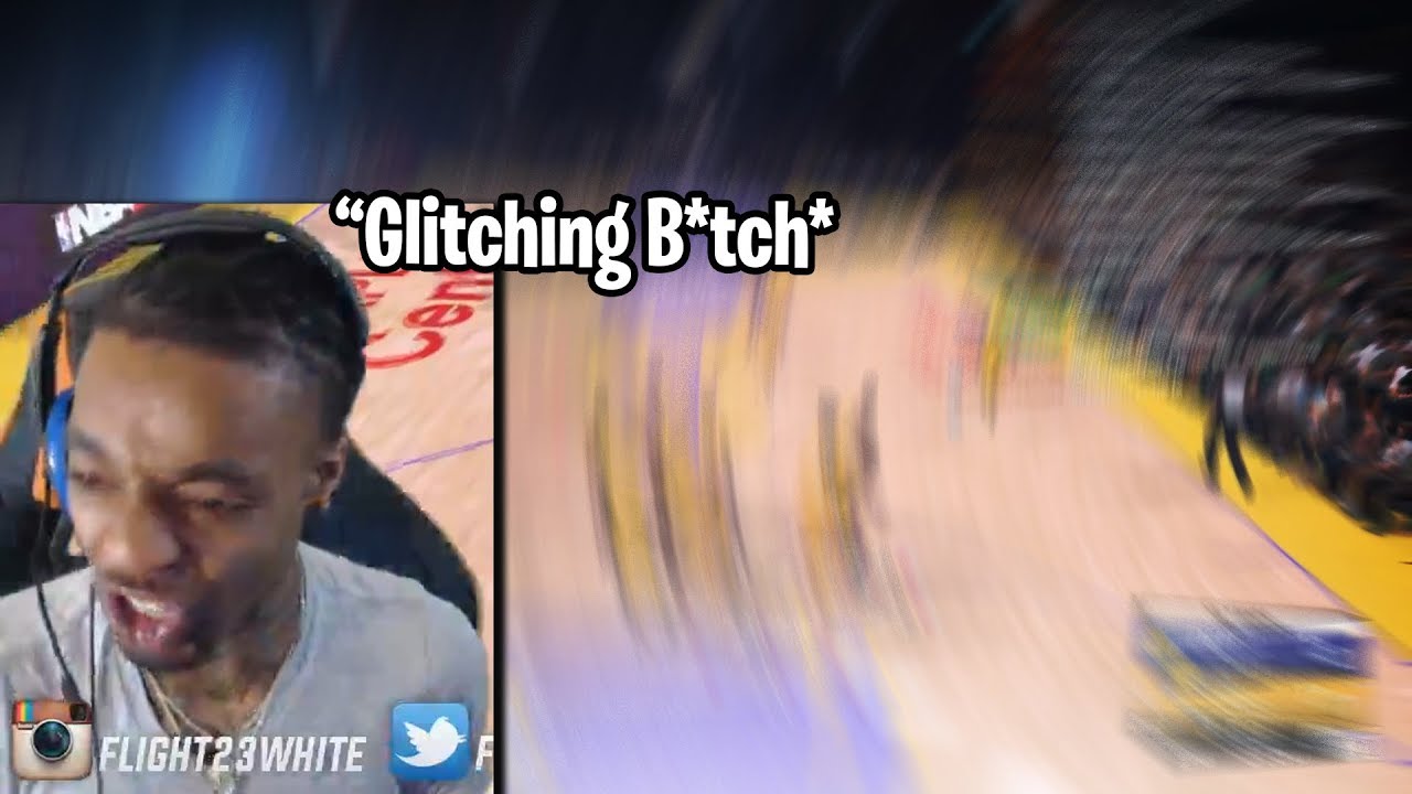 FlightReacts RAGES Playing MyTeam After ENEMY USES 2K GLITCHES TO SCORE😭😭😂