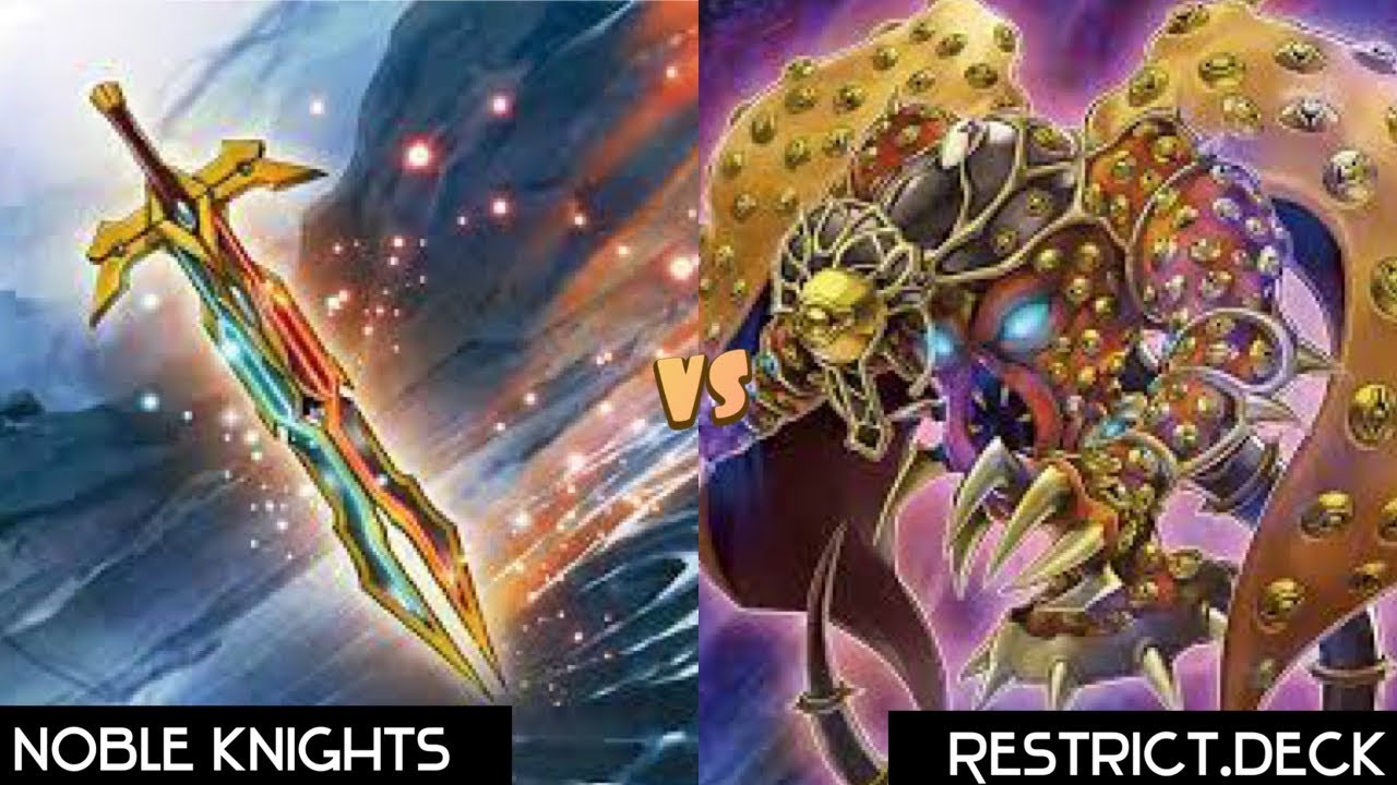 Top 1% Noble Knight player vs Platinum Ranked Relinquished Eyes-Restrict ~ Yu-Gi-Oh! Master Duel ~