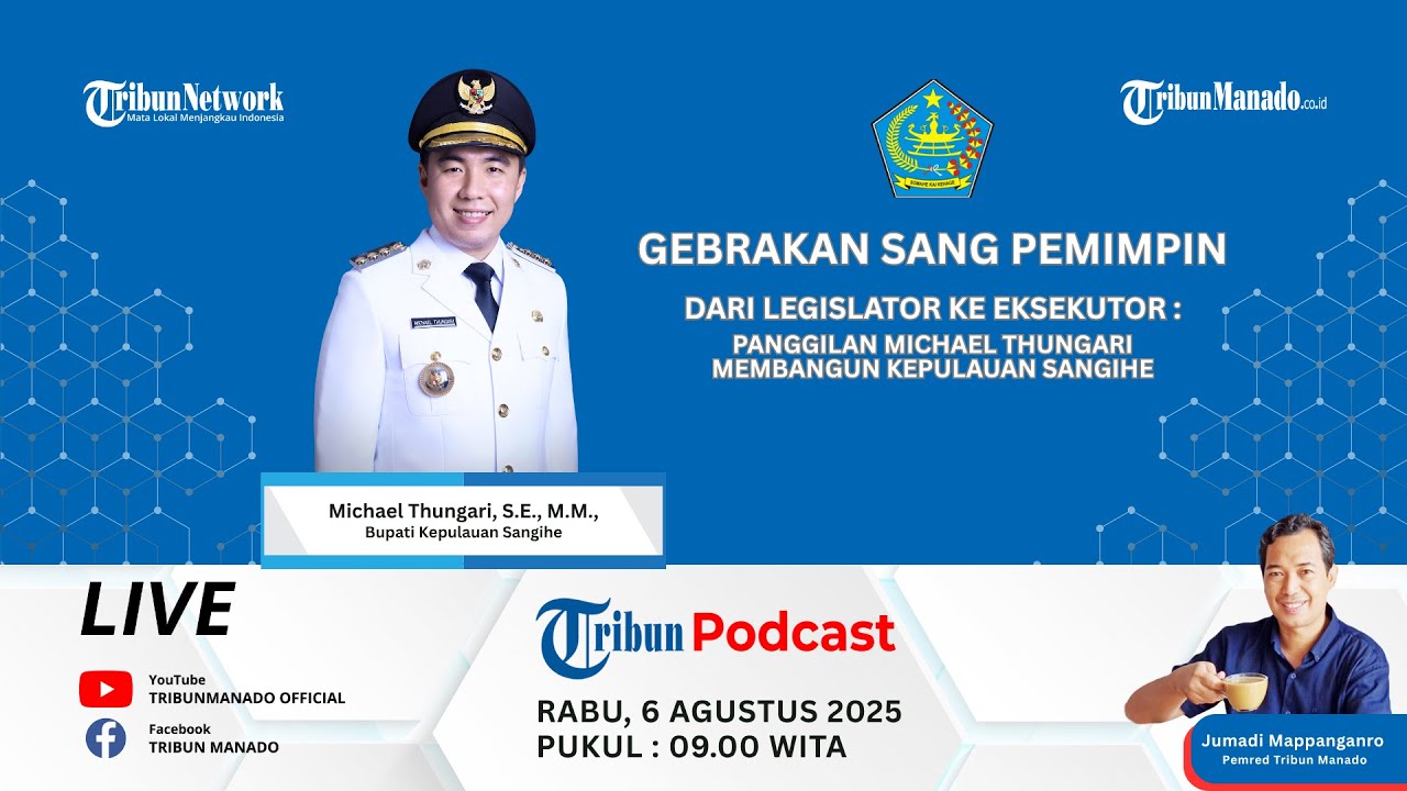 Gebrakan Sang Pemimpin: Dari Legislator ke Eksekutor: Panggilan Michael Thungari Membangun Sangihe