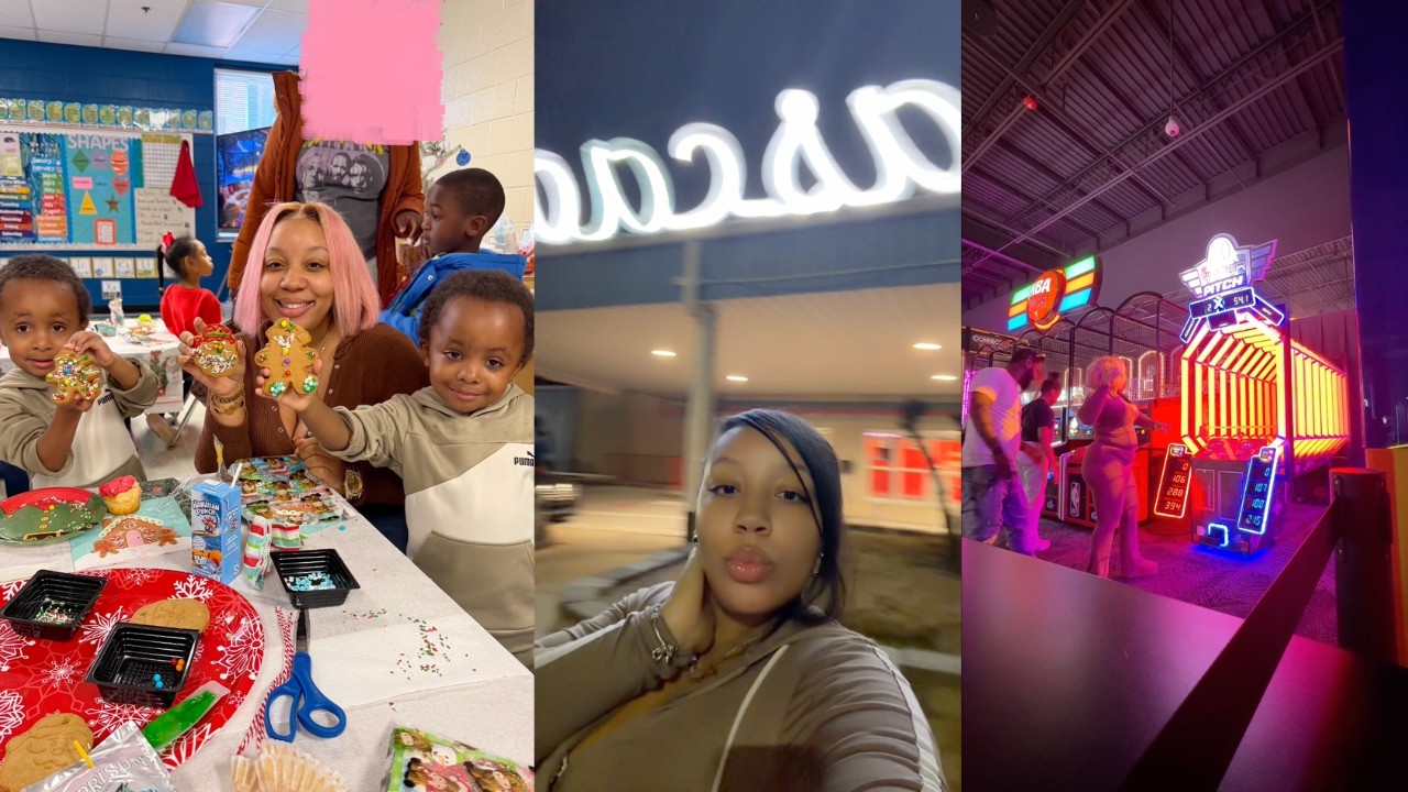 COME WITH ME | Date Night, Making Cookies with the Boys, Skating at Cascade, Decorating MyHouse&More