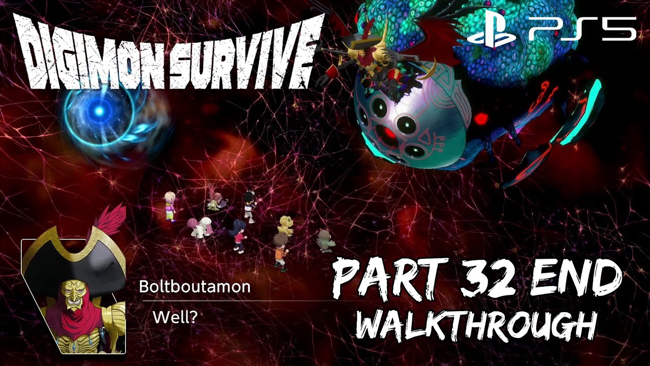 [Walkthrough Part 32 End] Digimon Survive - Harmony Ending (PS5) (Japanese Voice) No Commentary