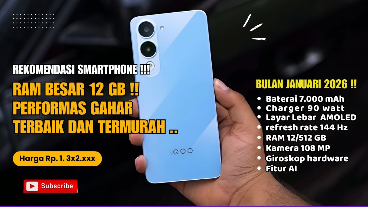 Smartphone ngebut, 12 / 512 GB, 7.000 mAh, terbaik dan termurah !!!
