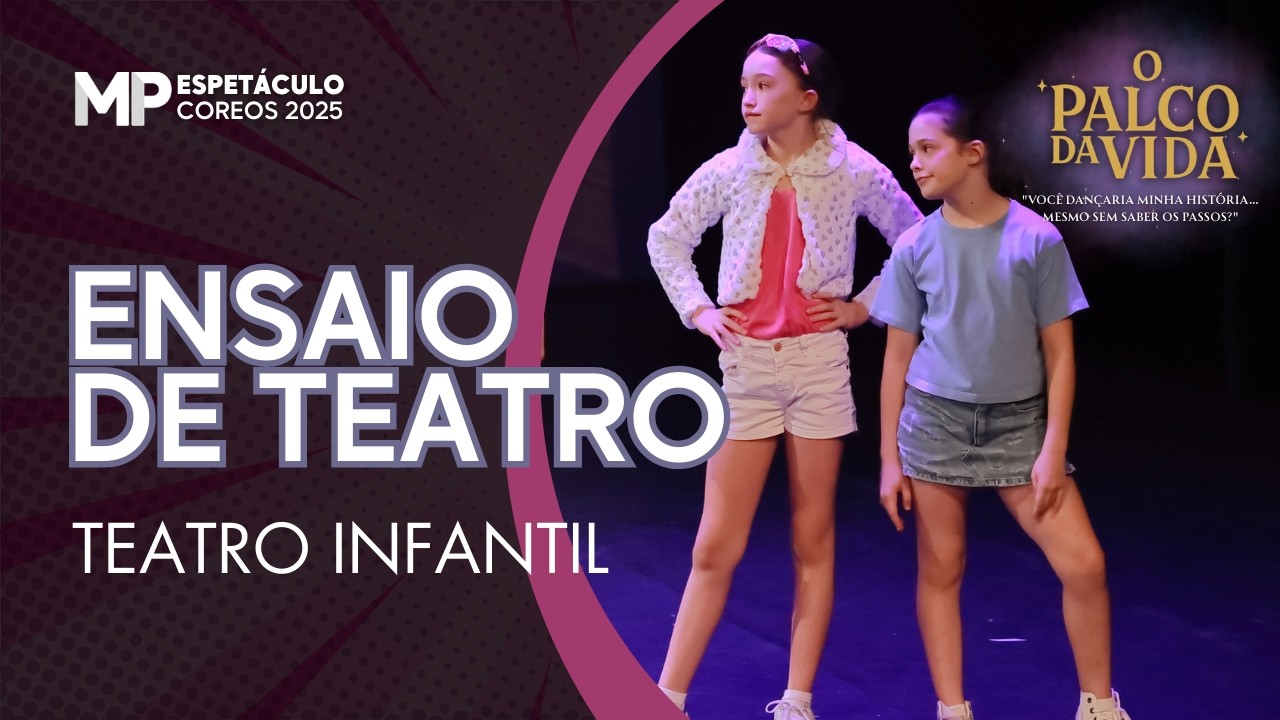 Cena Ensaio Teatro Teatro Infantil Espetáculo2025