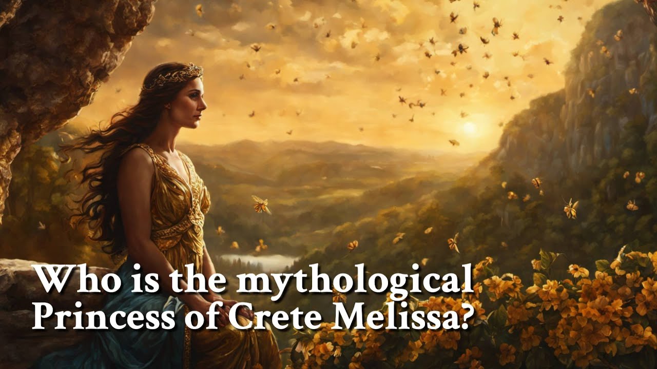 Who is the mythological Princess of Crete Melissa? Greek Mythology Story