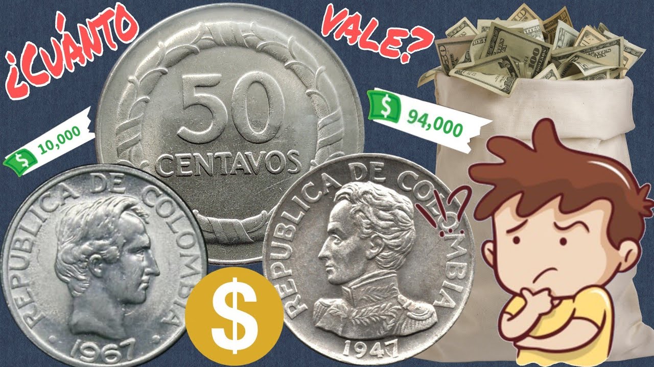 ¿CUÁNTO VALE? - Moneda de 50 centavos 1947-1948 en plata, 1967-1969 en acero 🤔💰